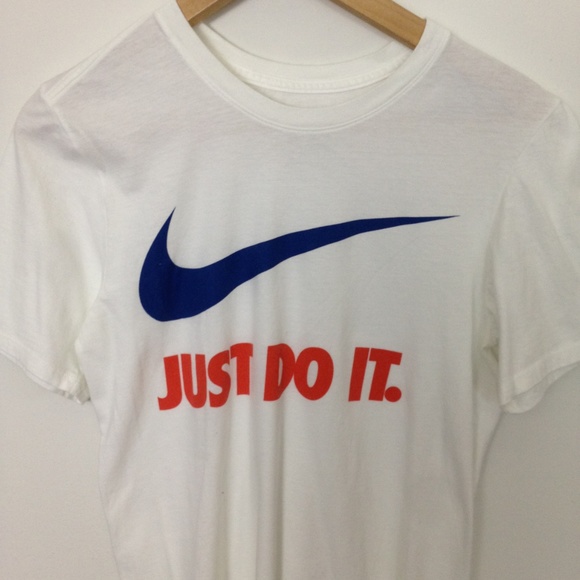 Nike Other - Nike Athletic Cut Men White Multi-Color S T-Shirt